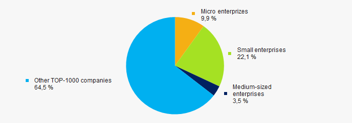Picture 10. Revenue of small and medium-sized enterprises in 2011 