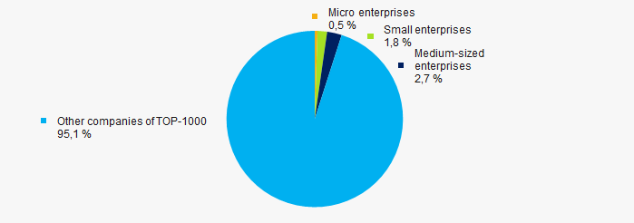 Picture 10. Shares of small and medium-sized enterprises in 2011
